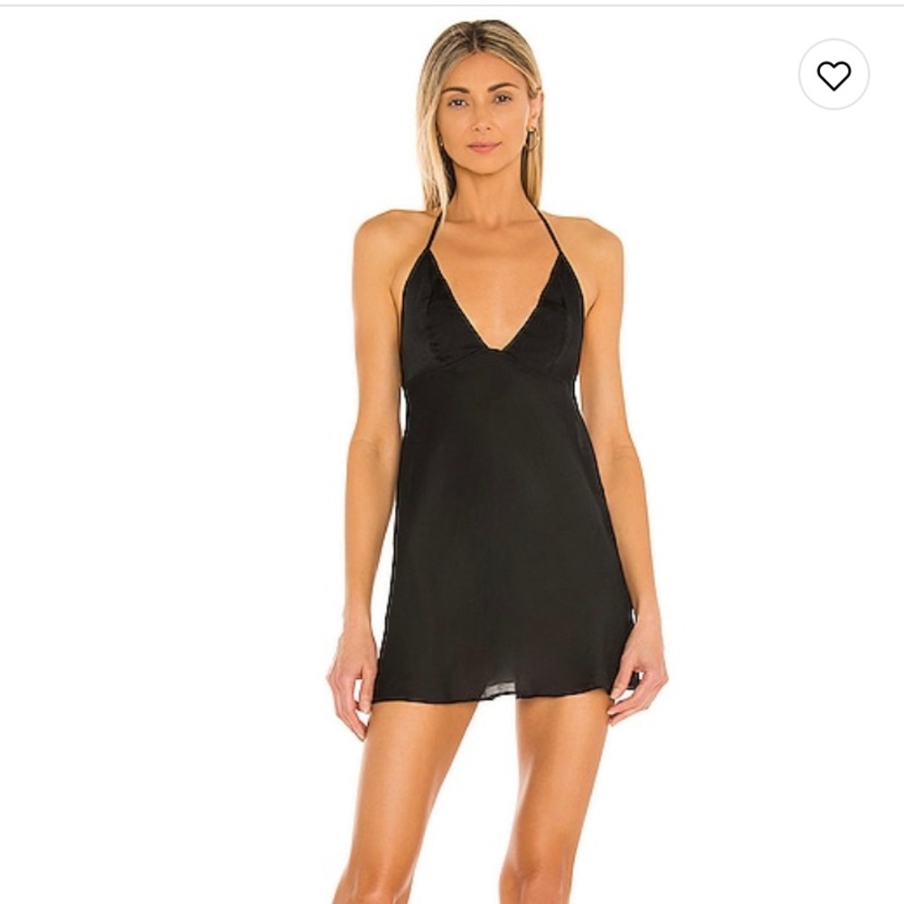 Free People Black Mini Dress